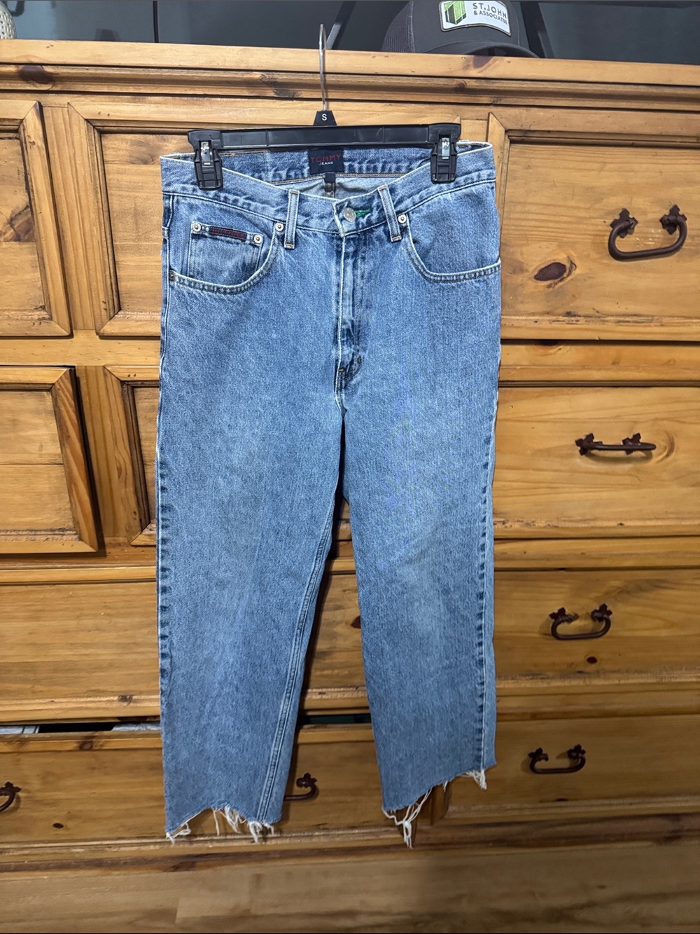 Tommy Hilfiger Men's Light Blue Relaxed Fit Jeans